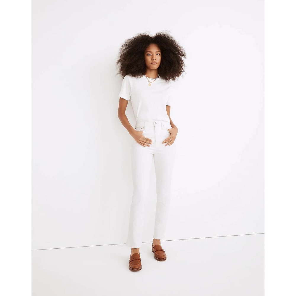 Madewell Women's High Rise Jeans - White